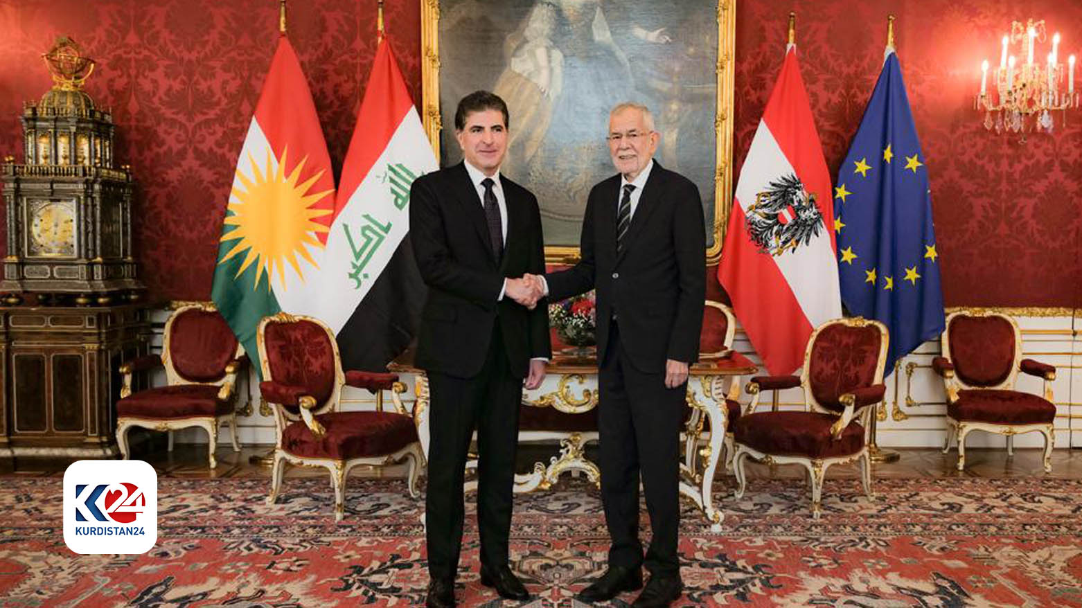 Serokê Herêma Kurdistanê û Serokê Nemsayê civiyan