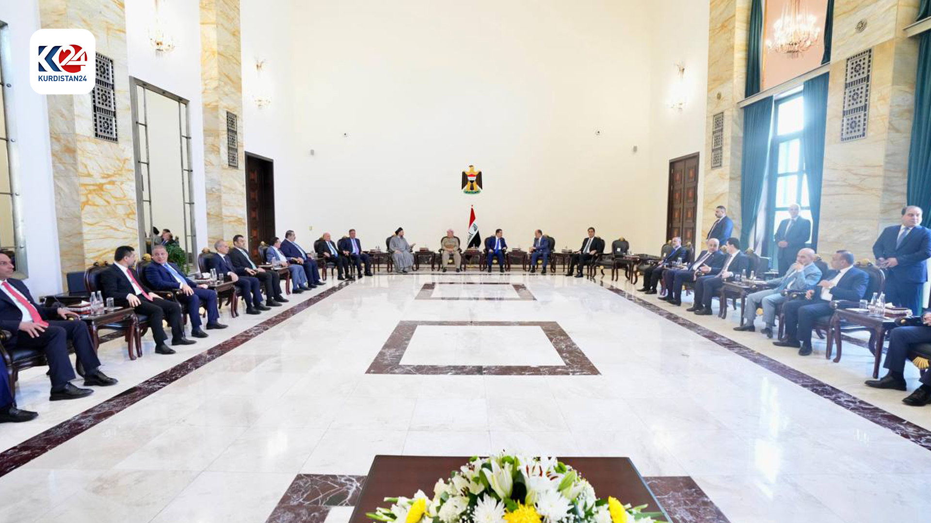 کۆبوونەوەی سەرۆک بارزانی لەگەڵ هاوپەیمانیی بەڕێوەبردنی دەوڵەت