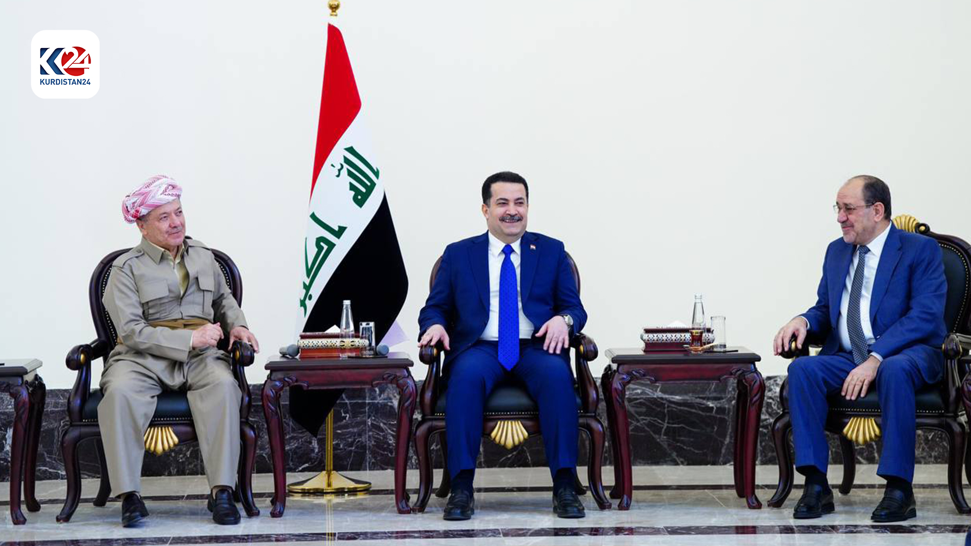 کۆبوونەوەی سەرۆک بارزانی لەگەڵ هاوپەیمانیی بەڕێوەبردنی دەوڵەت