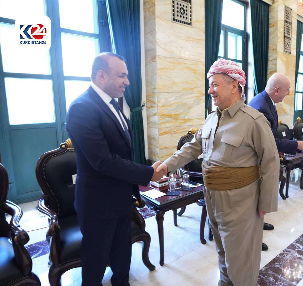 کۆبوونەوەی سەرۆک بارزانی لەگەڵ هاوپەیمانیی بەڕێوەبردنی دەوڵەت