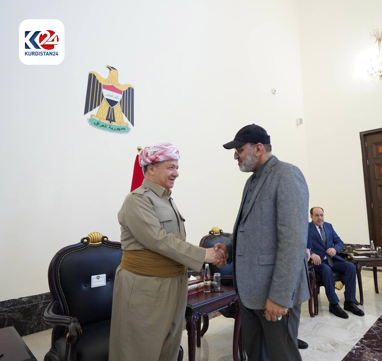 کۆبوونەوەی سەرۆک بارزانی لەگەڵ هاوپەیمانیی بەڕێوەبردنی دەوڵەت