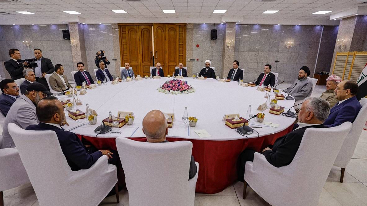 کۆبوونەوەی سەرکردەکانی چوارچێوەی هەماهەنگی بە ئامادەبوونی سەرۆک بارزانی