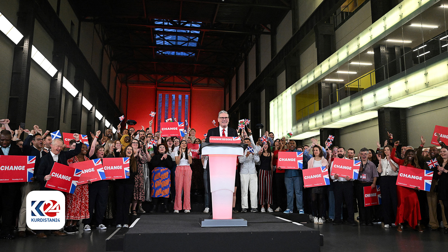 Kier Starmer won the UK General Election 2024 giving statement after winning by a landslide against Tories (Photo: AFP)  