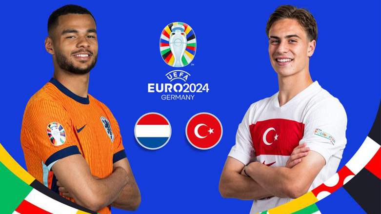 یاریی هۆڵەندا و تورکیا لە یۆرۆی 2024