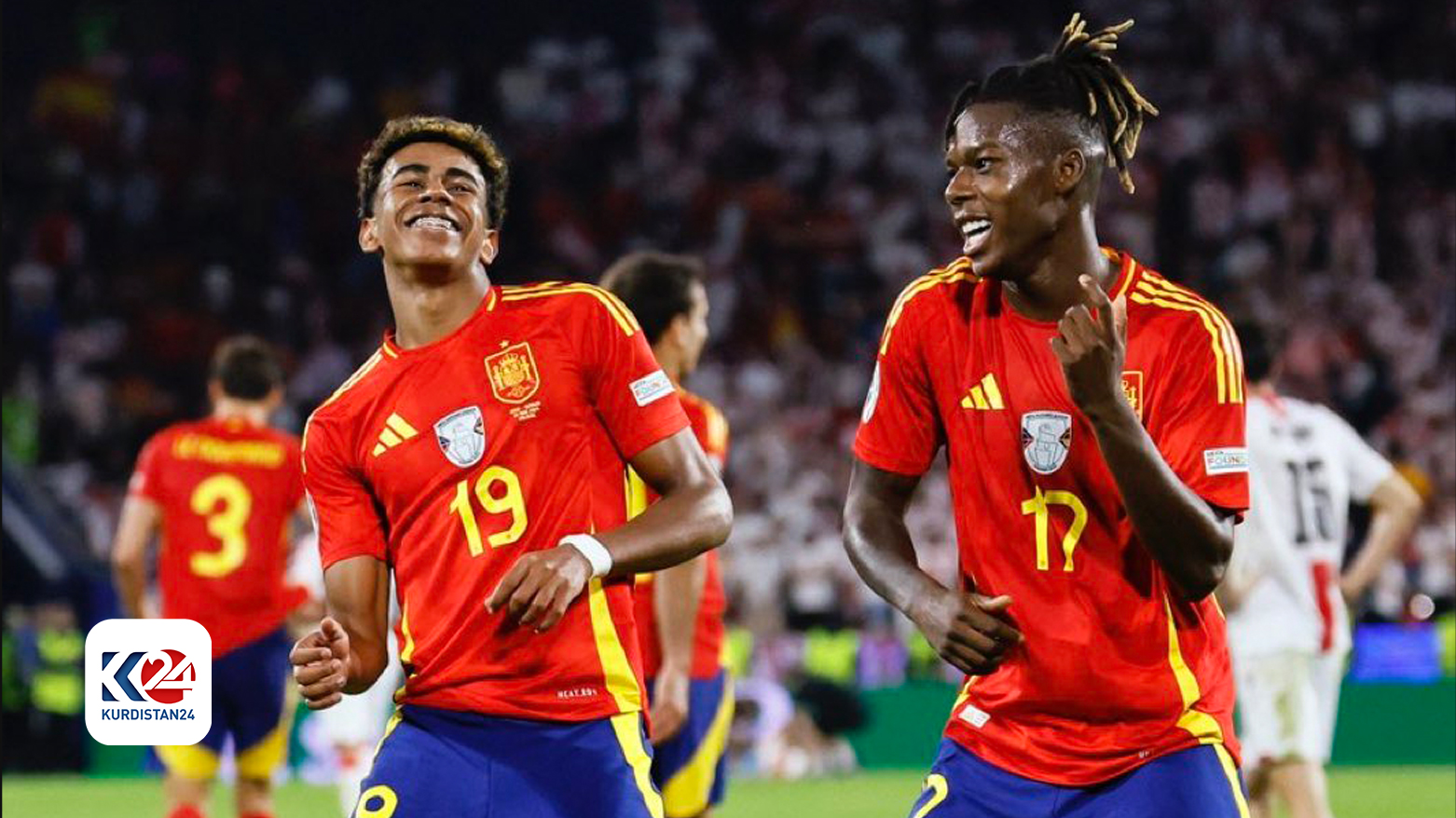 نیکۆ ولیامز و لامین یامال