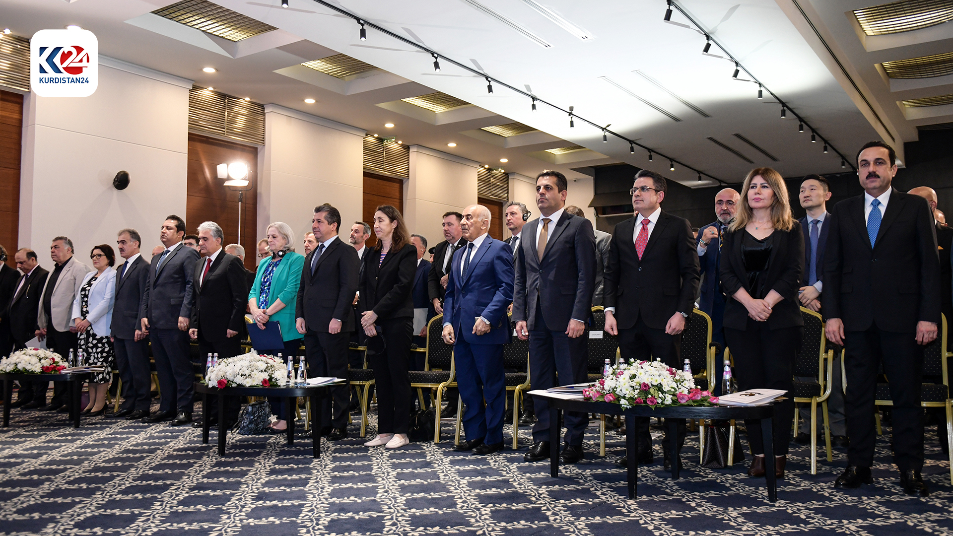  ئامادەبوونی سەرۆکوەزیران لە رێوڕەسمی ڕاگەیاندنی ڕێنمایی ڕێکخستنی کاروباری پەناخوازان لە هەرێمی کوردستان