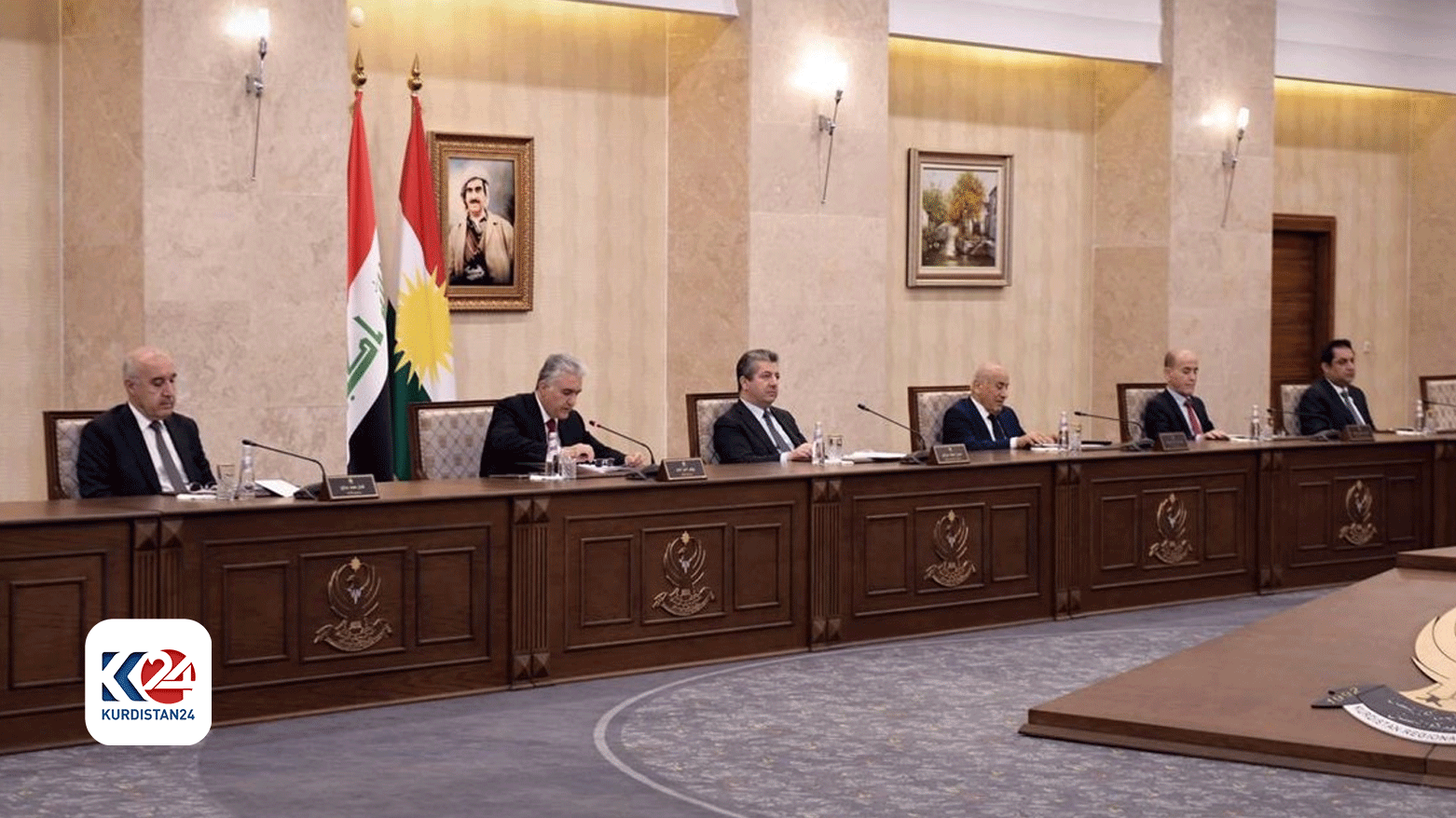 KRG Council of Ministers Peshmerga and security forces salaries