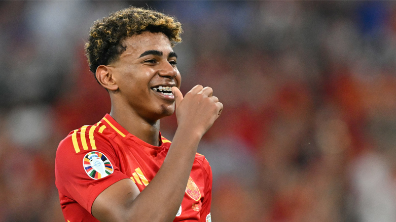 لامین یامال یاریزانی هەڵبژاردەی ئیسپانیا