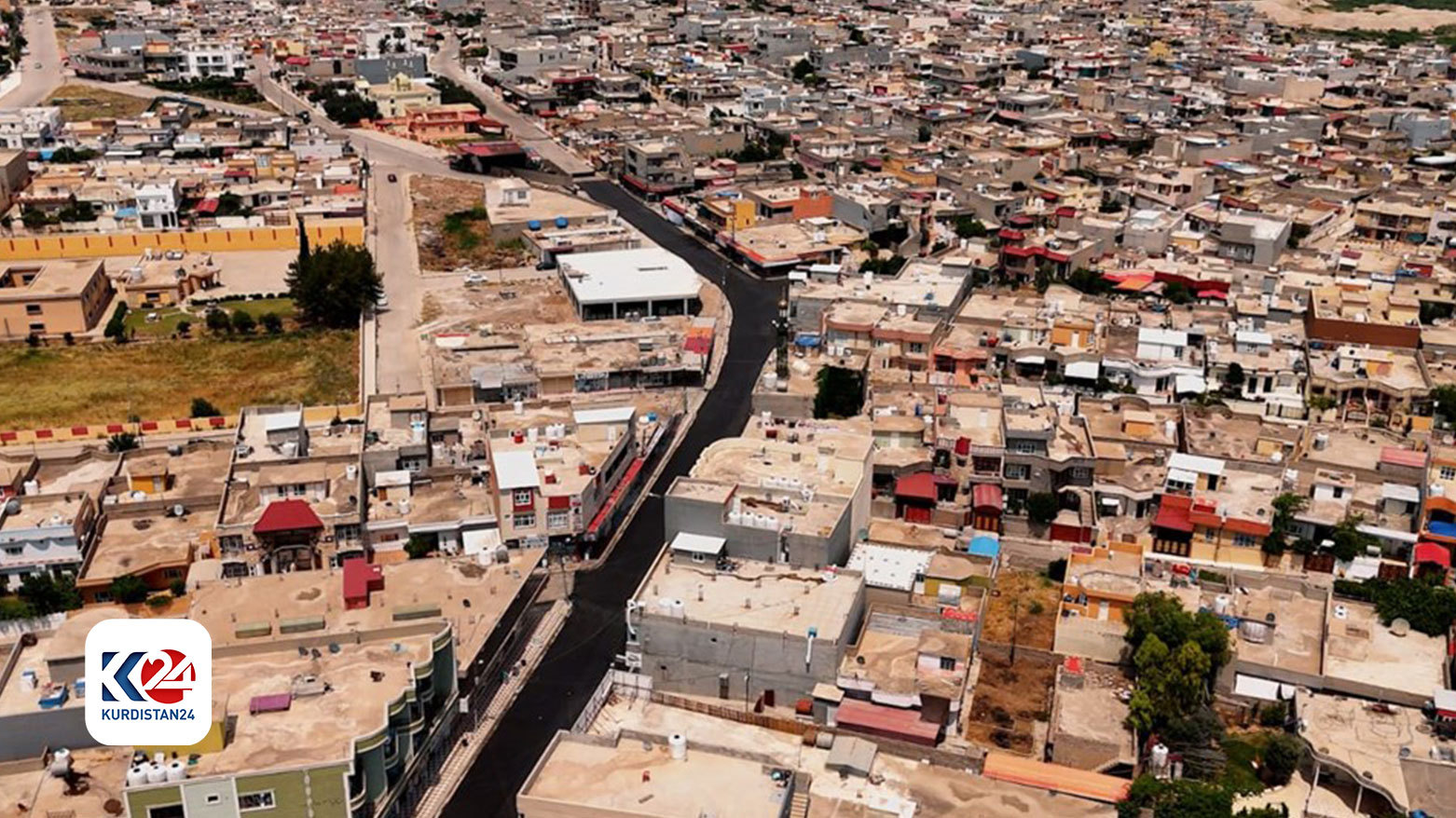 بكلفة 589 مليون دينار... تبليط عدد من أحياء وشوارع قضاء بەردەرەش