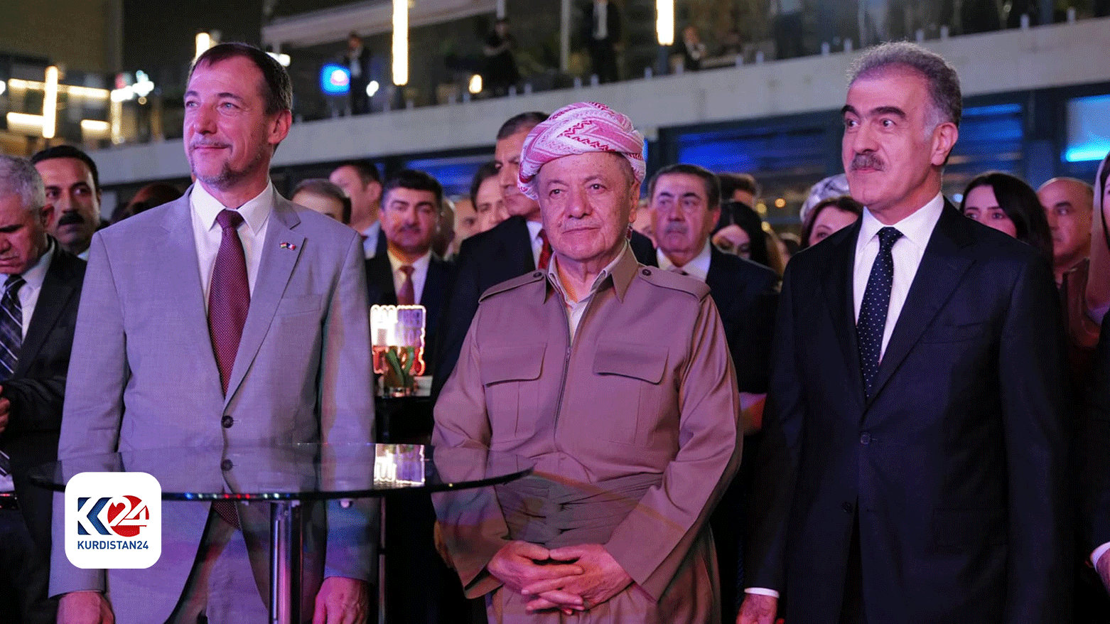 The National Day of France was celebrated in the Kurdish capital Erbil on Thursday, July 14, 2024. (Photo: Kurdistan24)