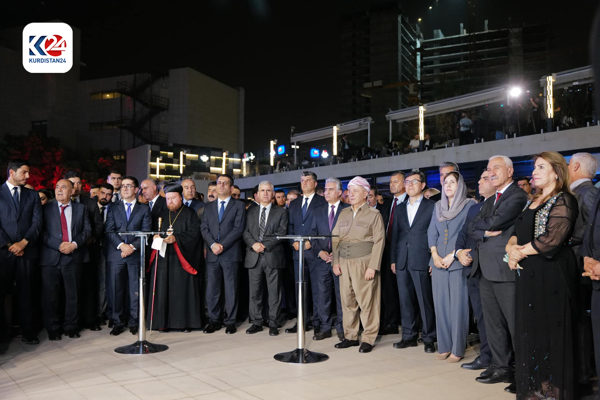 The National Day of France was celebrated in the Kurdish capital Erbil on Thursday, July 14, 2024. (Photo: Kurdistan24)