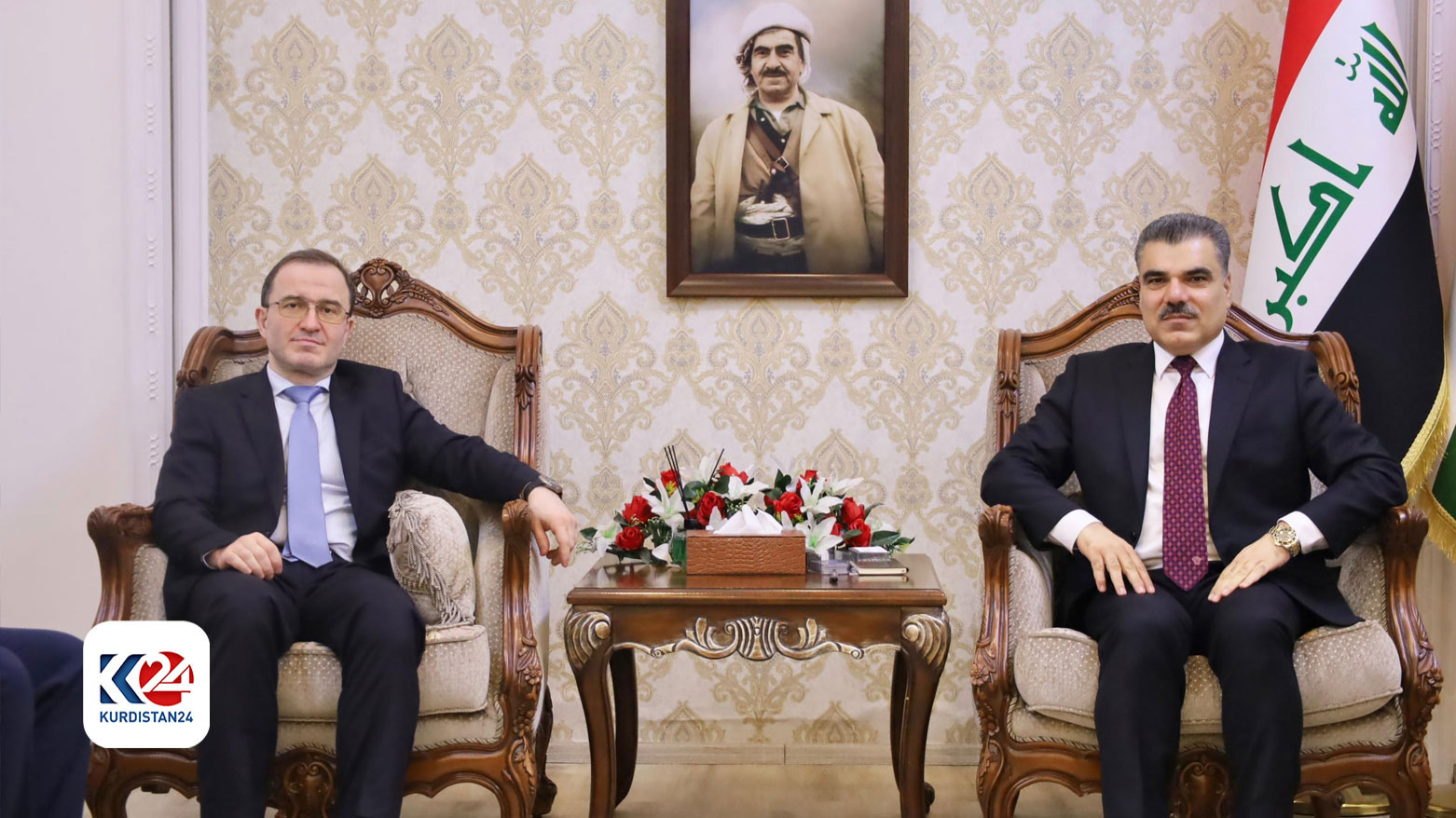 ممثل حكومة كوردستان ببغداد والسفير الروسي يبحثان عدداً من القضايا