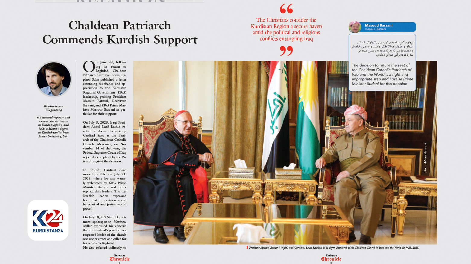 Embracing Resilience and Progress: Highlights from Kurdistan Chronicle