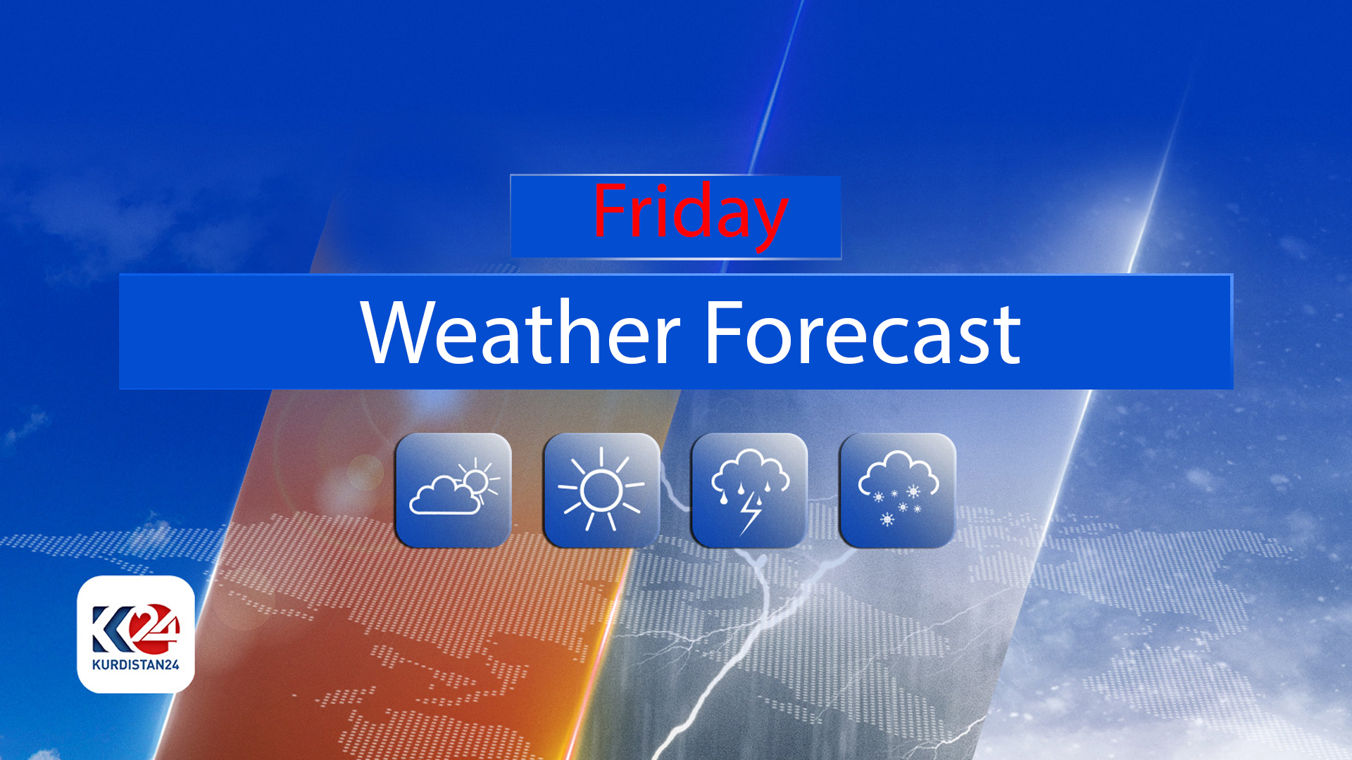 Thursday’s Weather Broadcast for Friday