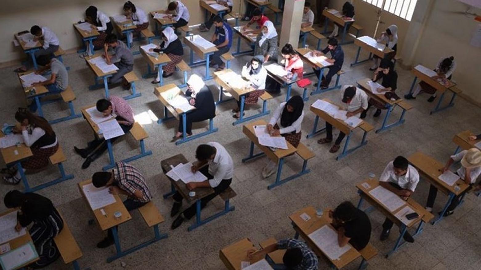 Kürdistan Bölgesi'nde lise son sınav sonuçları açıklandı