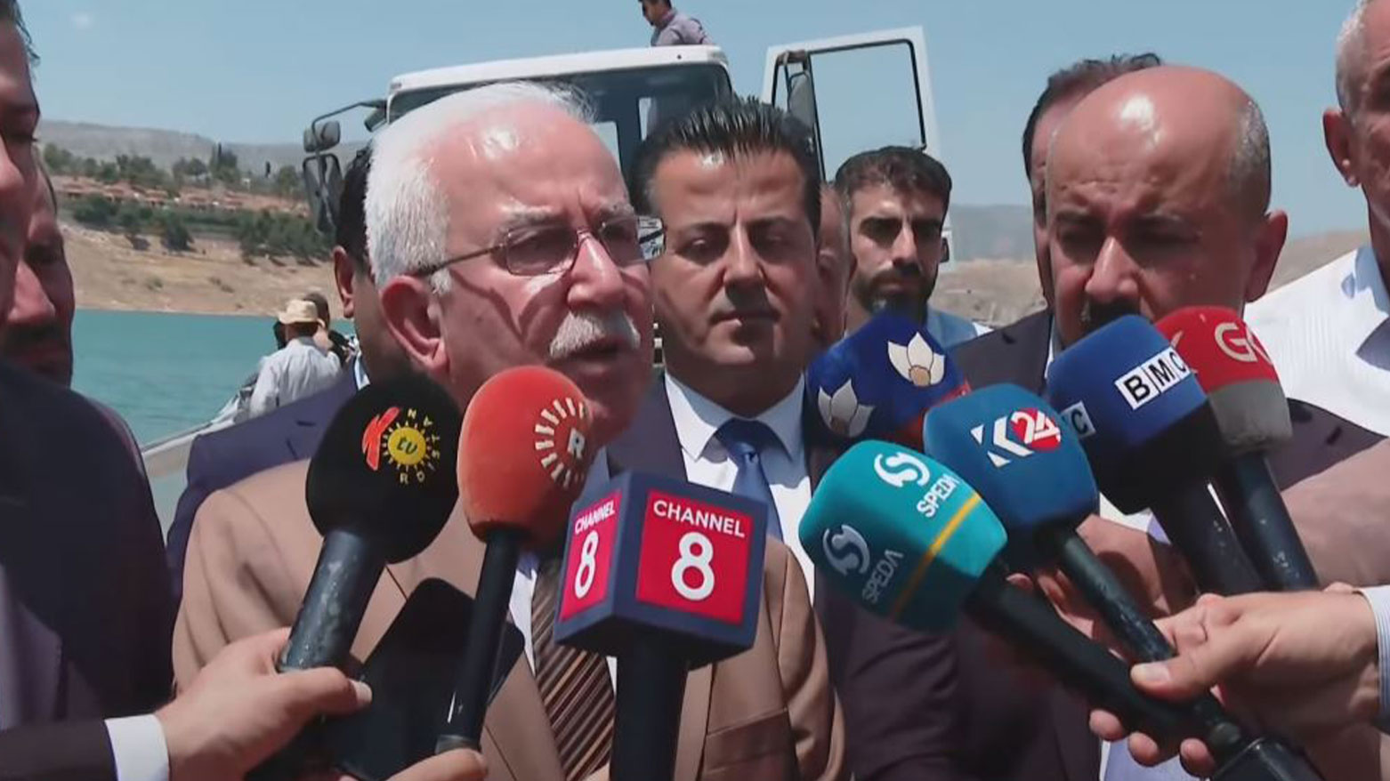 وەزارەتی کشتوکاڵ 200 هەزار پەنجە ماسیی خستە بەنداوی دوکان