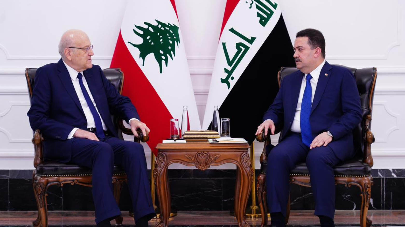 سەرۆکوەزیرانی عێراق و لوبنان