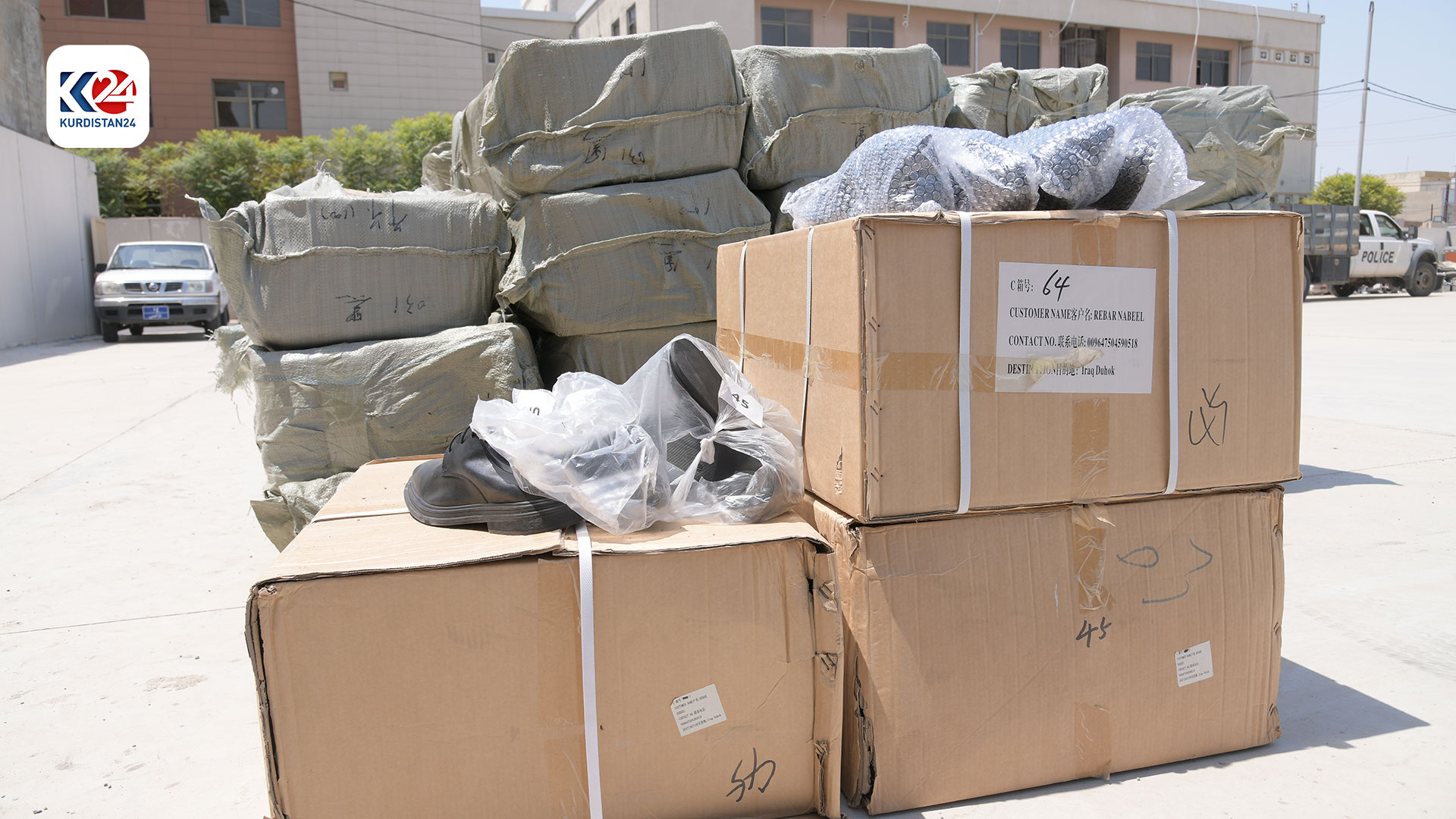 جلوبەرگی هاوینە بەسەر پۆلیسی هەرێمی کوردستاندا دابەش دەکرێن (وێنە: ئیسلام هیرۆ - کوردستان24)