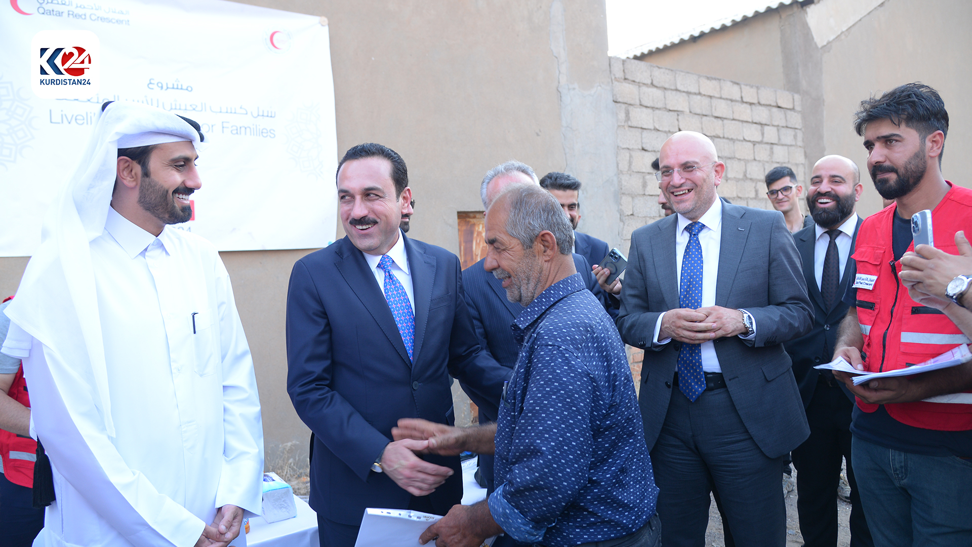 ماتۆری سێ تایە بە سەر کەمدەرامەتانی دەوروبەری شاری هەولێر 