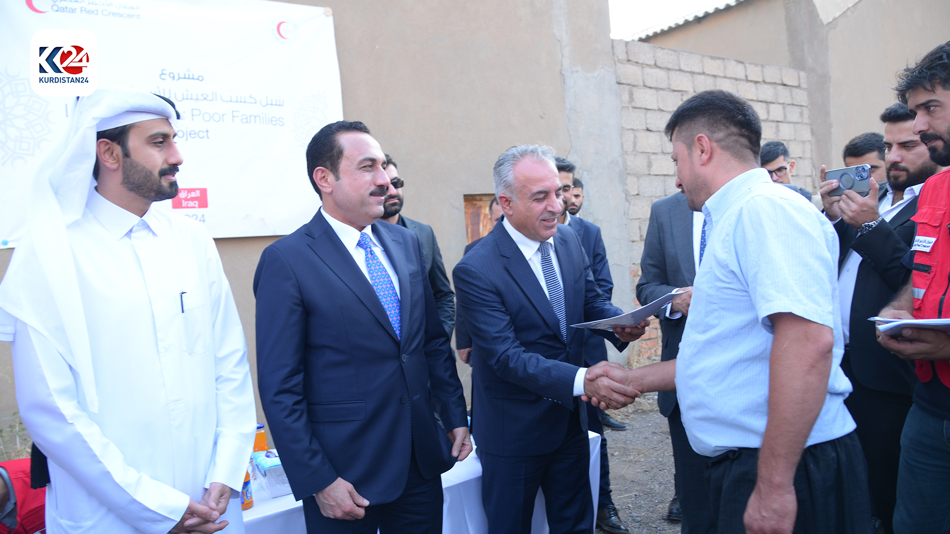 ماتۆری سێ تایە بە سەر کەمدەرامەتانی دەوروبەری شاری هەولێر 