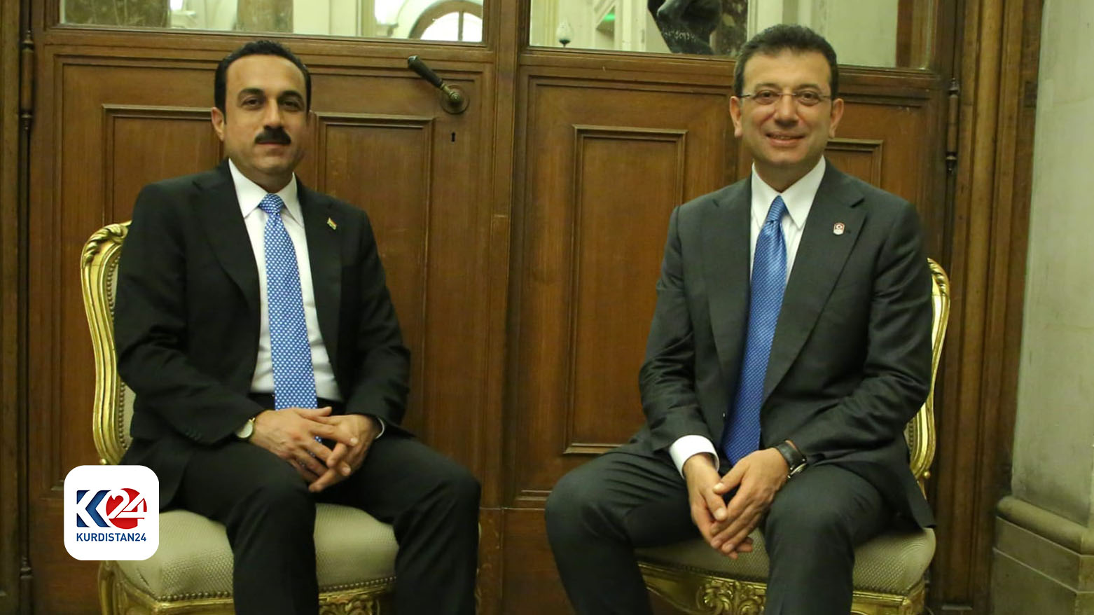 Erbil Governor, Istanbul Mayor exchange invitations to strengthen bilateral ties