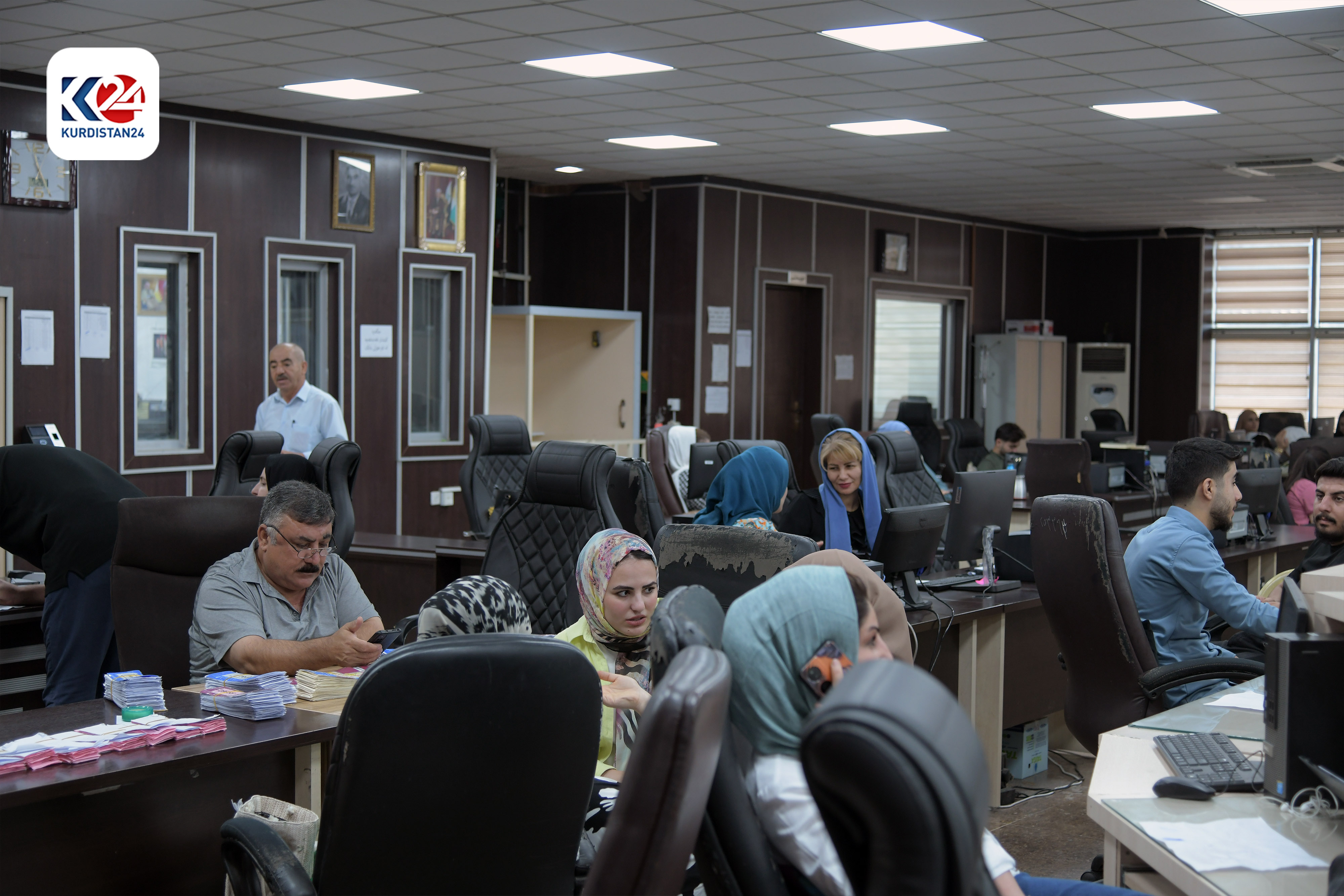  خانەنشینانی هەرێمی کوردستان فۆرمی وەرگرتنی زەوی پڕ دەکەنەوە (وێنە: ئیسلام هیرۆ - کوردستان24)