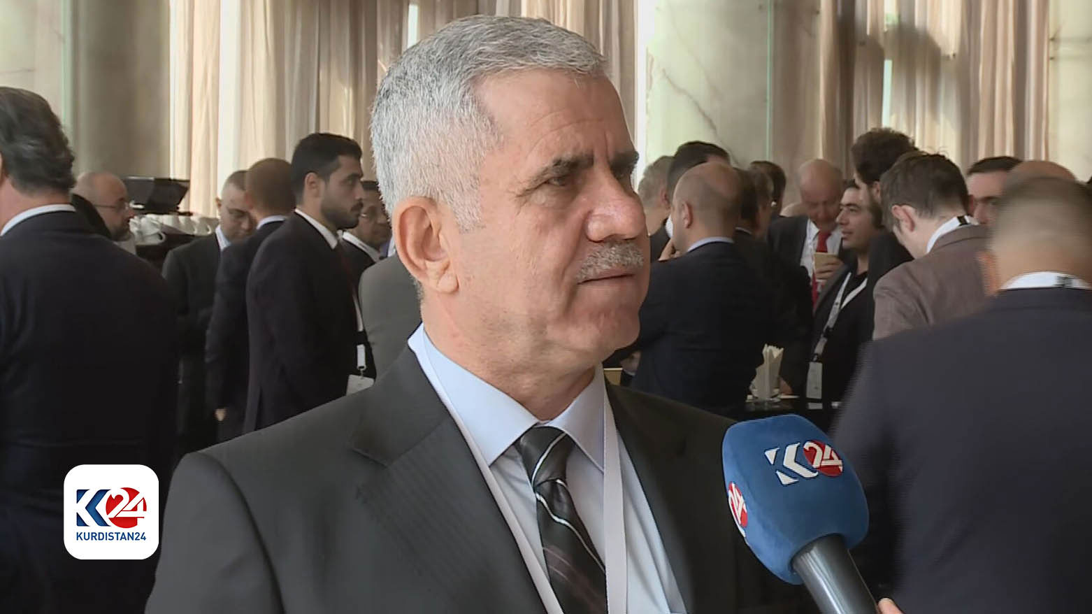 Kamal Muslim, the Kurdistan Region Minister of Trade and Industry. (Photo: Kurdistan24)