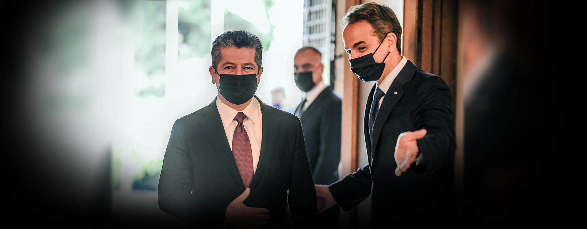 مسرور بارزاني يلتقي رئيس وزراء اليونان ويأمل رؤيته في كوردستان