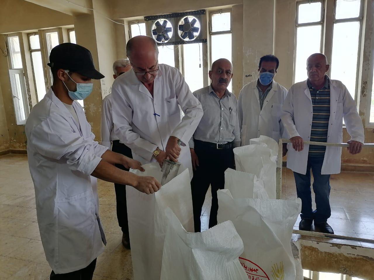 تاقیکردنەوەی ئەو ئاردەی لەلایەن بریکارەکانی خۆراک دابەشکراوە