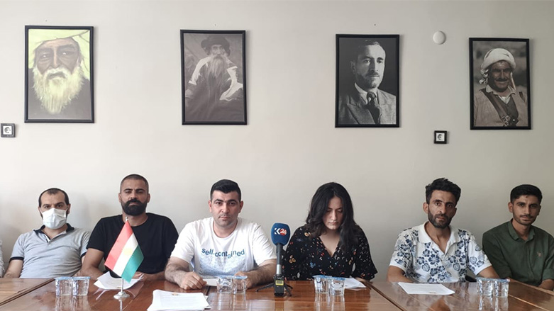 Kürd Gençlik Platformu üyeleri