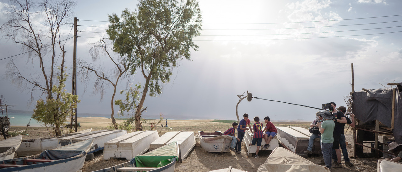 تصویری از پشت&zwnj;صحنه&zwnj;ی فیلمرداری فیلم سینامیی مسی بغداد