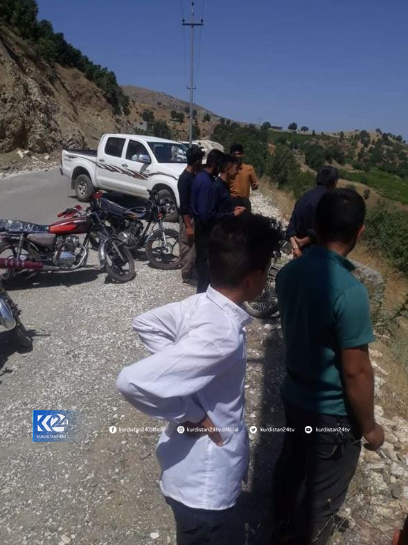 دیمەنی شوێنی شەڕەکە