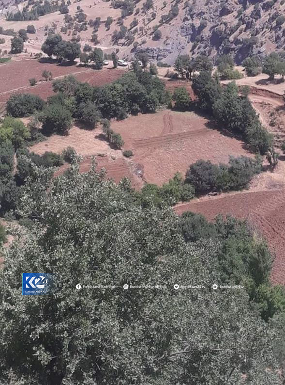 دیمەنی شوێنی شەڕەکە