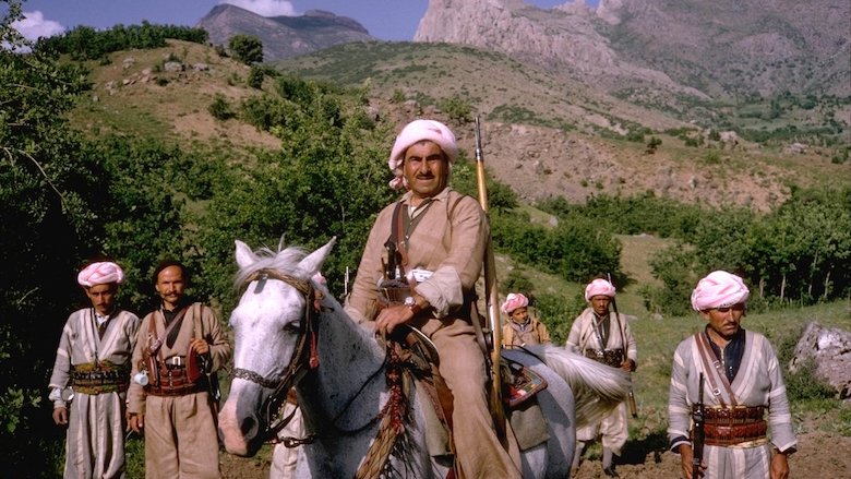 Mustafa Barzani in the Kurdistan Region, spring 1965. (Photo: William Carter/Stanford Special Collections and University Archives)