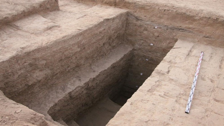 One of the ancient structures found in Tall Duhaila in southern Iraq. (Photo: Institute of Archaeology of the Russian Academy of Sciences)