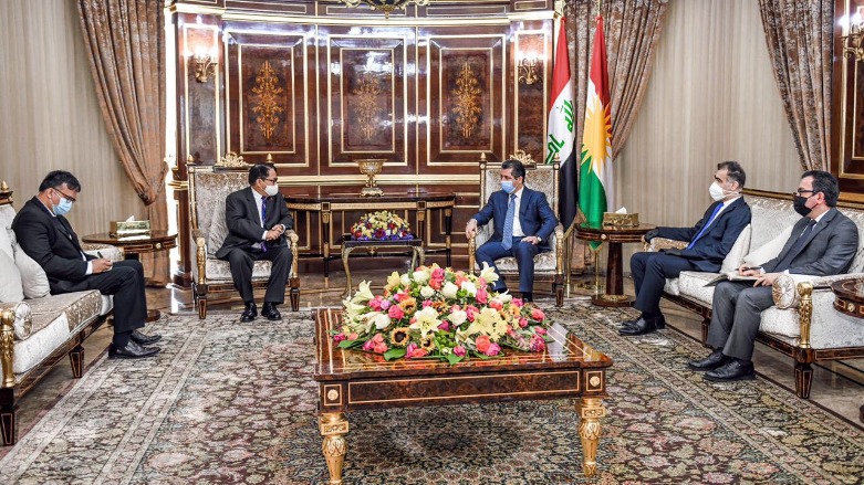 Serokwez&icirc;r&ecirc; Her&ecirc;ma Kurdistan&ecirc; p&ecirc;şwaz&icirc; li Balyoz&ecirc; F&icirc;l&icirc;p&icirc;n&ecirc; li Iraq&ecirc; dike