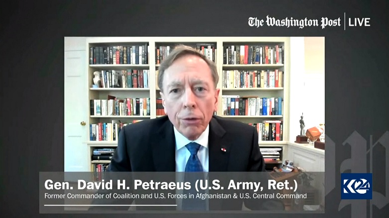 ژنرال دیوید پترایوس، فرمانده سابق نیروهای آمریکا در خاورمیانه