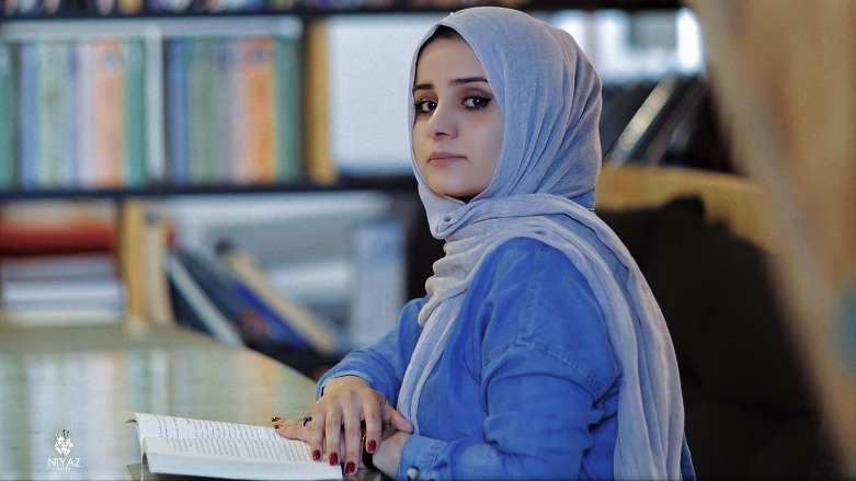 Kurdish writer Helen Palany has had to confront a wide array of restrictive social norms since she began writing 10 years ago. (Photo: Kurdistan 24/Goran Sabah Ghafour)