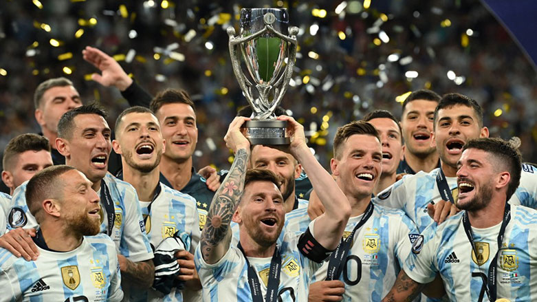 Arjantin'in kupa sevinci (Foto: AFP)