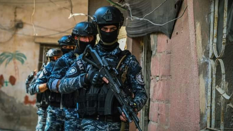 Asayish anti-terror forces, also known as HAT (Photo: SDF’s Coordination and Military Operations Center)