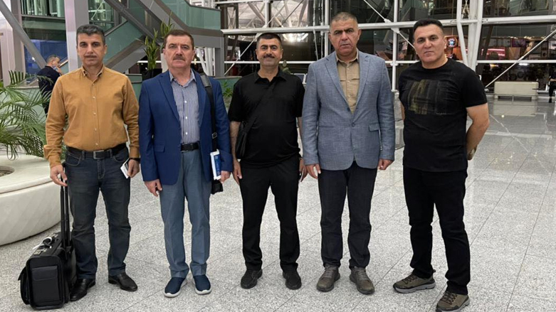 A Ministry of Peshmerga delegation traveled to the United States on Saturday, June 11, 2022 (Photo: Ministry of Peshmerga)