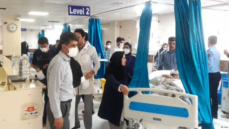 مصدومان حادثه‌ی انفجار در کارخانه‌ی کربنات سدیم در فیروزآباد استان فارس