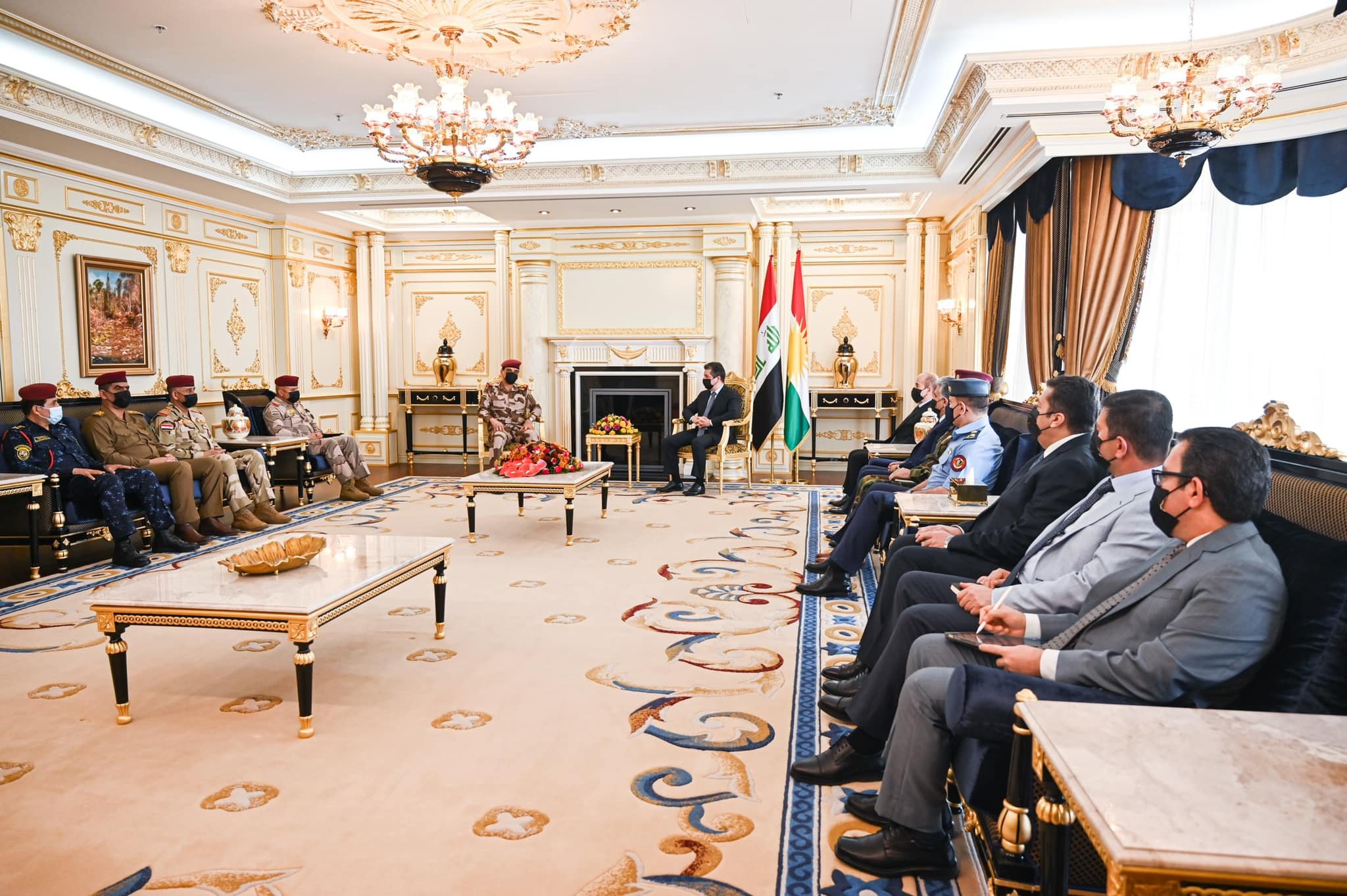 Strengthened Peshmerga is in interest of Iraq’s stability: PM Masrour 