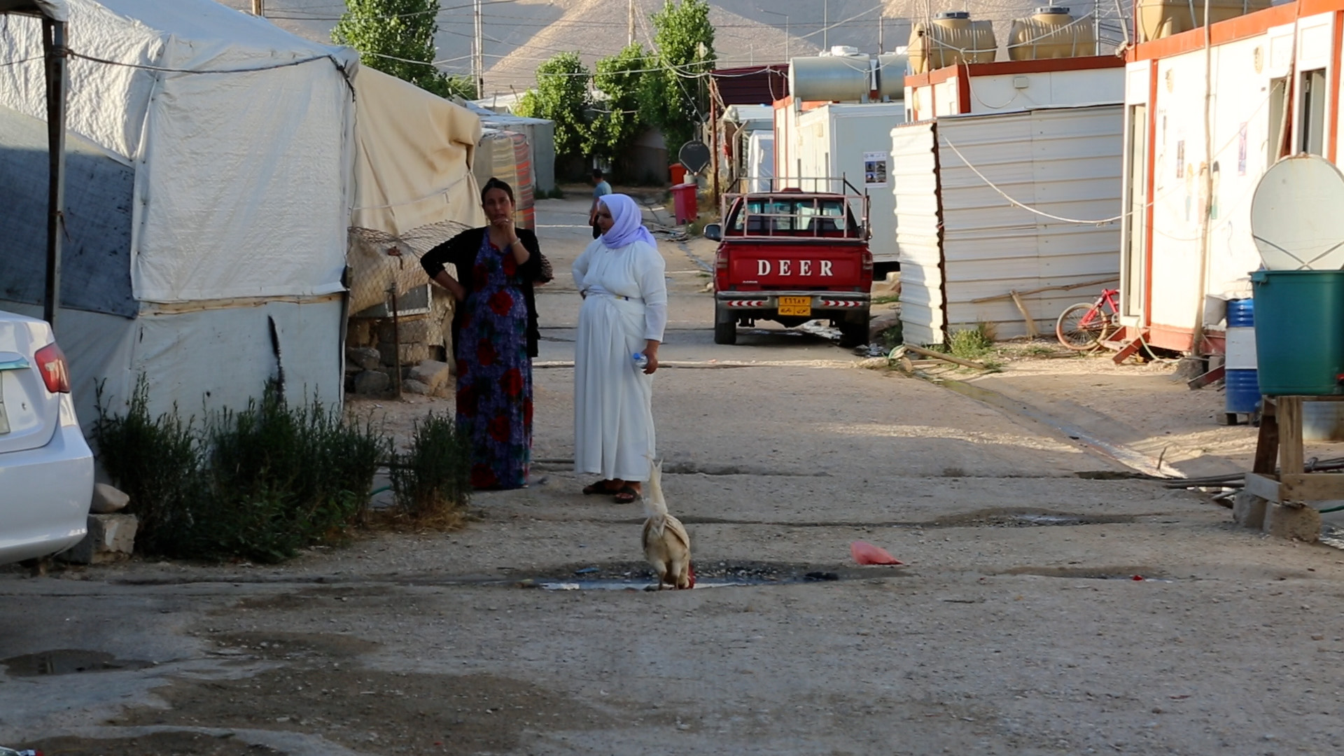 Inside Sharya camp for internally displaced persons (IDPs), Duhok, June 20, 2022 (Photo: Kurmanj Nhili)