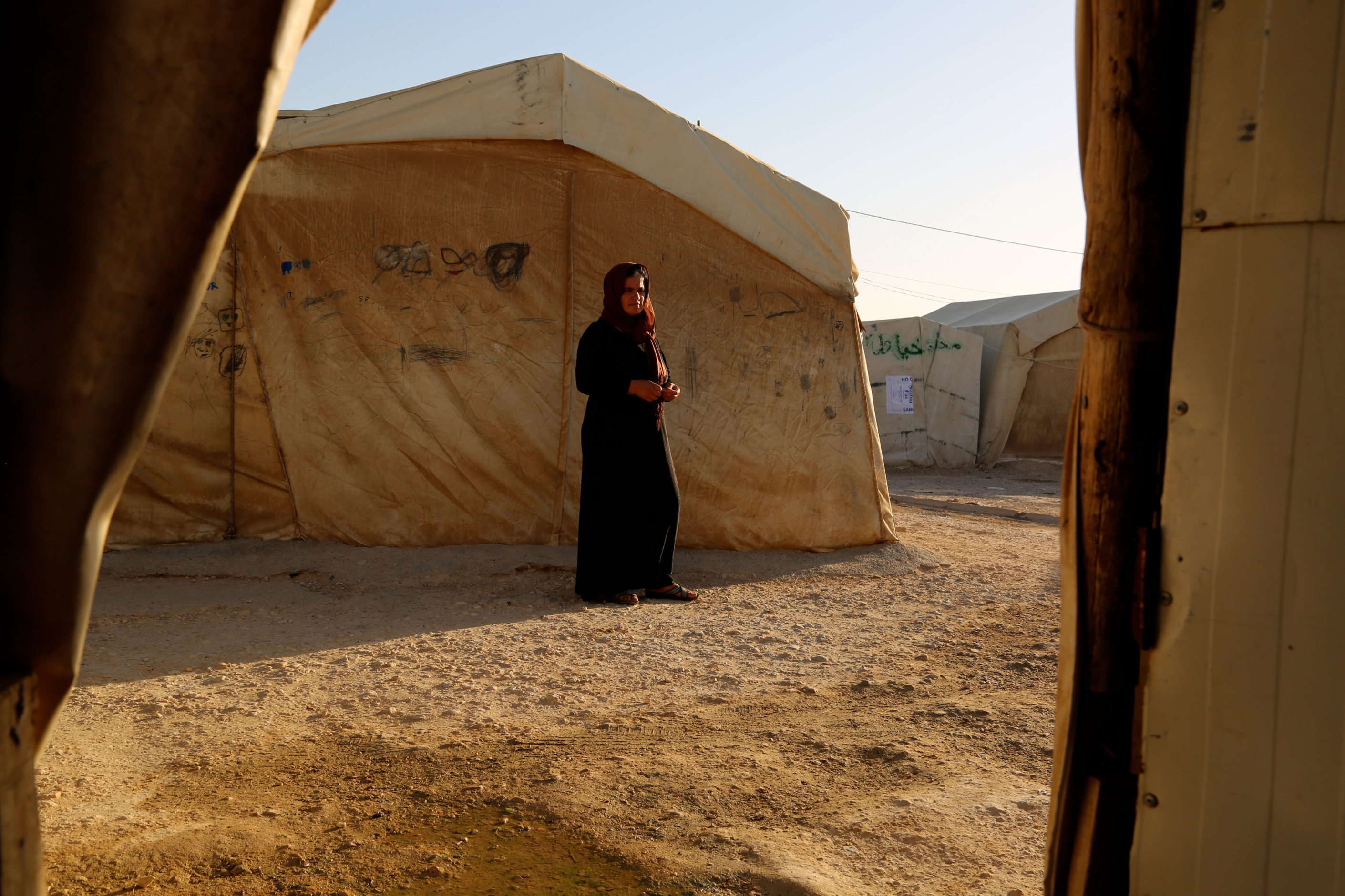 Inside Sharya camp for internally displaced persons (IDPs), Duhok, June 20, 2022 (Photo: Kurmanj Nhili)