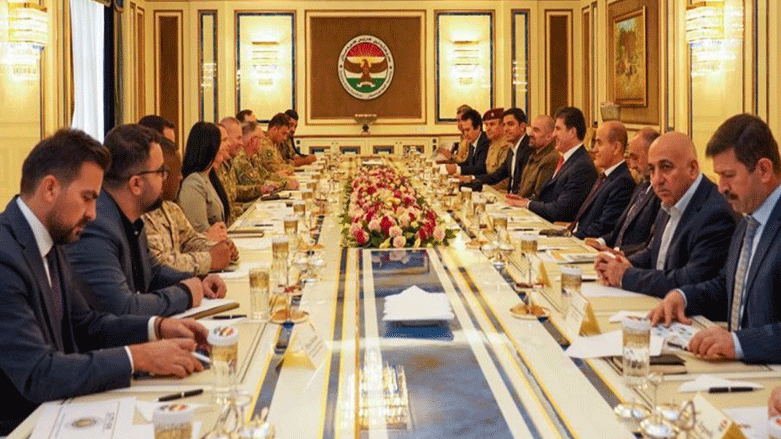 Kurdistan Region President Nechirvan Barzani in meeting with Major General John Brennan, commander of the CJTF-OIR, Erbil, Kurdistan Region, June 28, 2022. (Photo: Kurdistan Region Presidency Media Office)