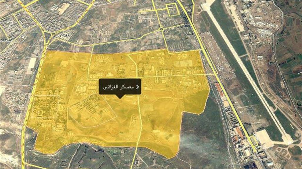زەویەکانی بنکەی سەربازی غەزلانی
