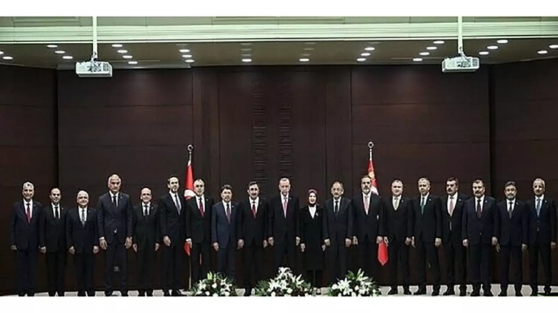 اعضای کابینه‌ی جدید ترکیه