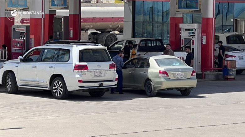 صورة لإحدى محطات الوقود في أربيل (تعبيرية- أرشيف)