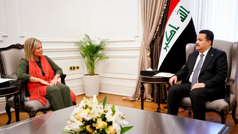 رئيس الوزراء العراقي والممثلة الأممية في العراق